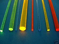 Coloured Plastic Rod